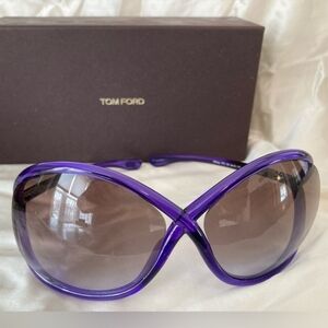 Tom Ford Purple Whitney Sunglasses